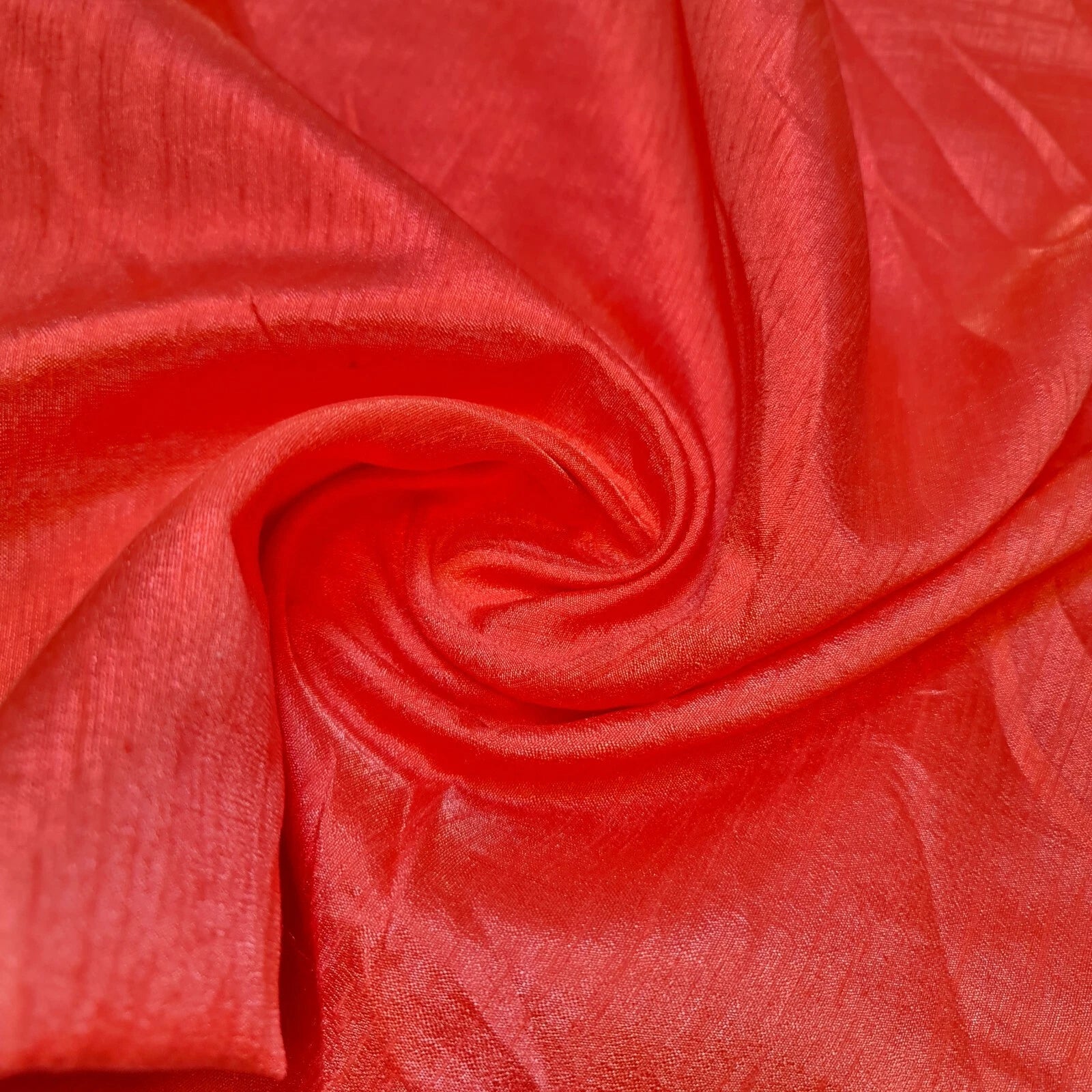 Plain Poly Faux Dupion Silk Fabric | 44