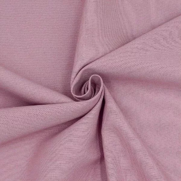 Plain 100% Cotton Linen Fabric | 58" (147cm) Wide Dressmaking, Crafting & Quilting Material – 25 Metre Roll
