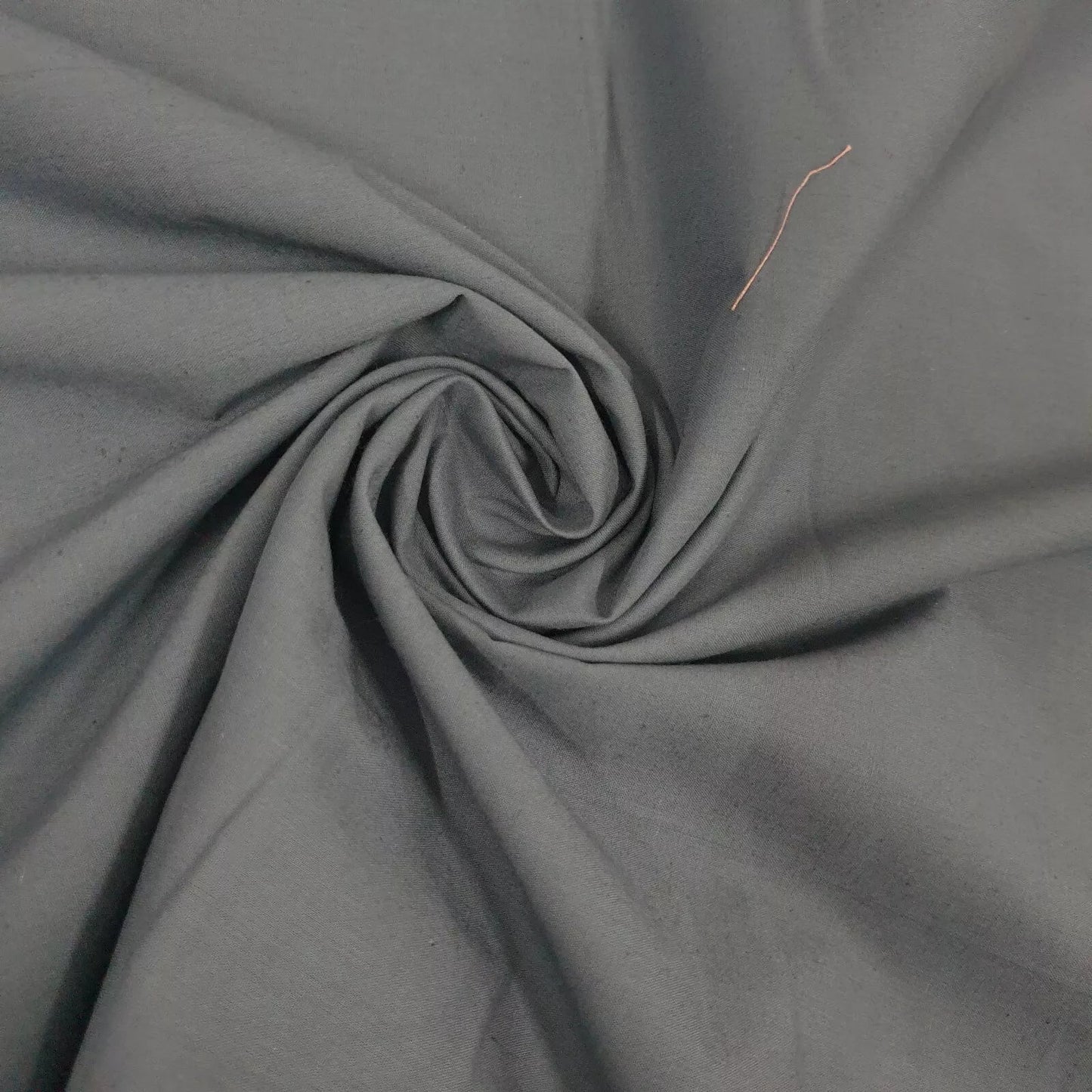 Clearance 100% Cotton Plain Solid Fabric | 44" (112cm) Wide Quilting, Dressmaking & Craft Material – 23-Metre Bolt  Grey