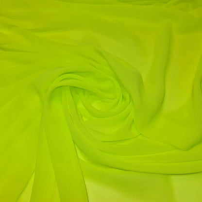 Crepe Chiffon Sheer Fabric | 58" (147cm) Wide Wedding Décor, Drape, Dressmaking & Craft Material – Sold by the Metre