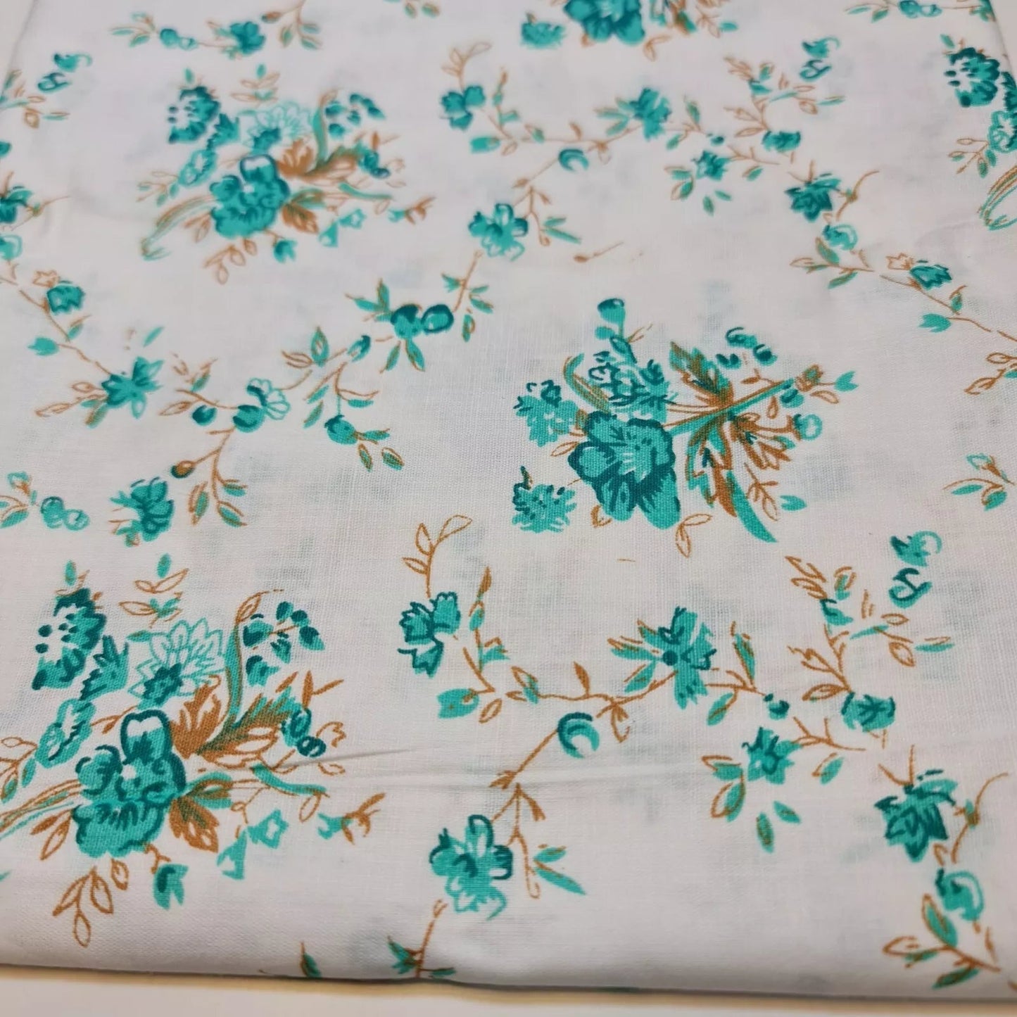 100% Cotton Printed Fabric | Leopard, Ditsy, Vintage, Polka & Rose Floral Designs – 44" (112cm) Wide Soft Dressmaking & Craft Material – Sold by the Metre