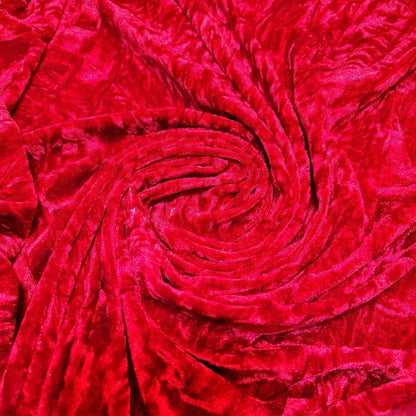 Premium Marble Crushed Velvet Fabric | 58" (147cm) Wide Solid Colours Medium-Weight Stretch Material – Sold by the Metre