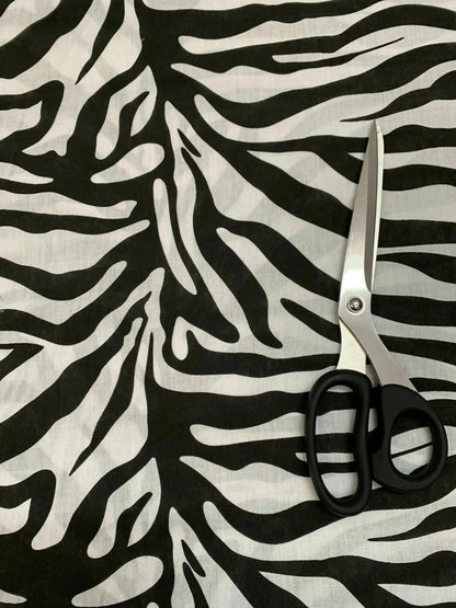 Animal Printed Polycotton Fabric | 44" (112cm) Wide Dressmaking & Craft Material – Sold by the Metre