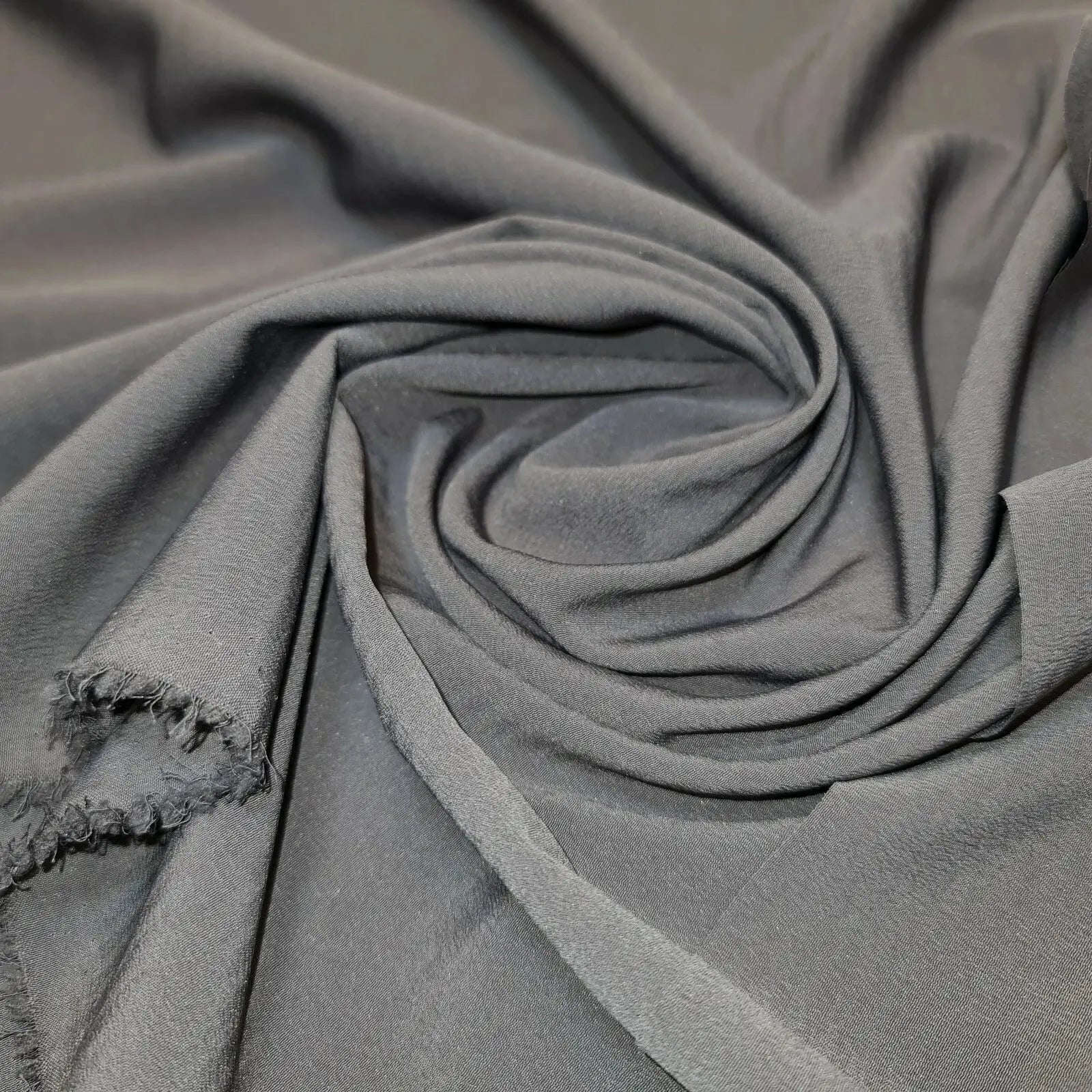 Koshibo Crepe Fabric | 100% Polyester Soft Dressmaking, Drape & Lining Material 44" (112cm) Wide – Sold by the Metre