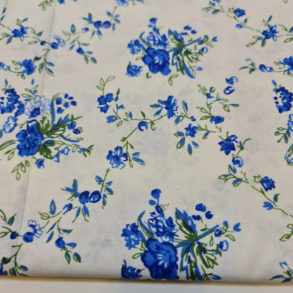 100% Cotton Printed Fabric | Leopard, Ditsy, Vintage, Polka & Rose Floral Designs – 44" (112cm) Wide Soft Dressmaking & Craft Material – Sold by the Metre