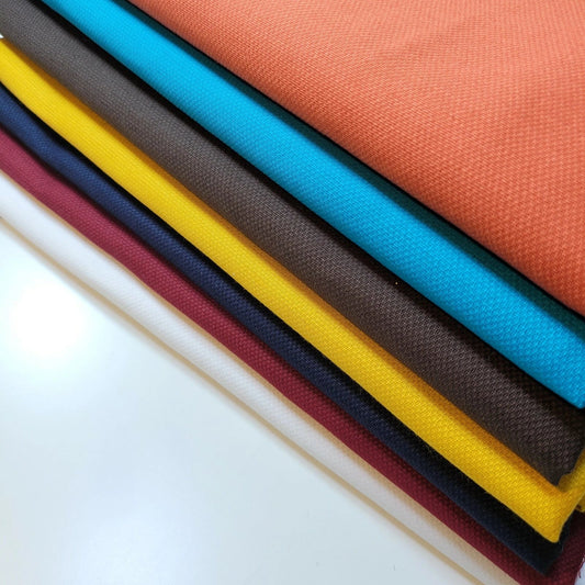 100% Cotton Dobby Jacquard Fabric | 58" (147cm) Wide Soft Woven Textile for Shirts, Dresses, Quilting & Craft – Sold by the Metre