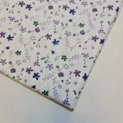 100% Cotton Printed Fabric | Leopard, Ditsy, Vintage, Polka & Rose Floral Designs – 44" (112cm) Wide Soft Dressmaking & Craft Material – Sold by the Metre