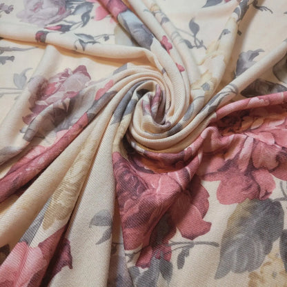 Ponte Roma Jersey 4-Way Stretch Fabric | 58" (147cm) Wide Plain & Printed Viscose, Rayon & Spandex Dress Material – Sold by the Metre