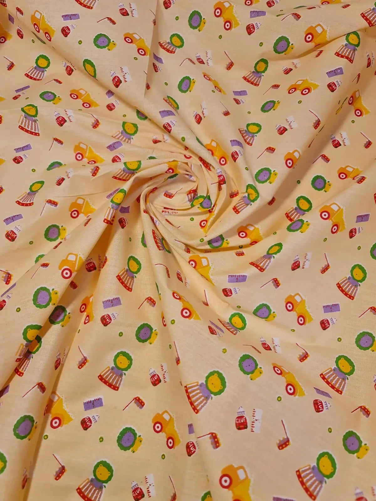 Kids Print 100% Cotton Poplin Fabric | 44" (112cm) Wide Soft Dressmaking & Craft Material – Sold by the Metre