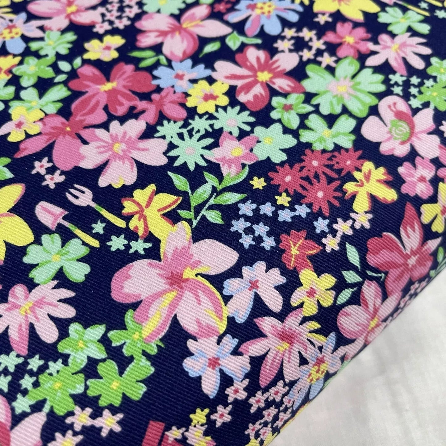 Floral Cotton Poplin & Cotton Drill Fabric | Rose & Hubble Ditsy & Printed Designs 58" (147cm) Wide – Dressmaking, Craft & Quilting Material – Sold by the Meter