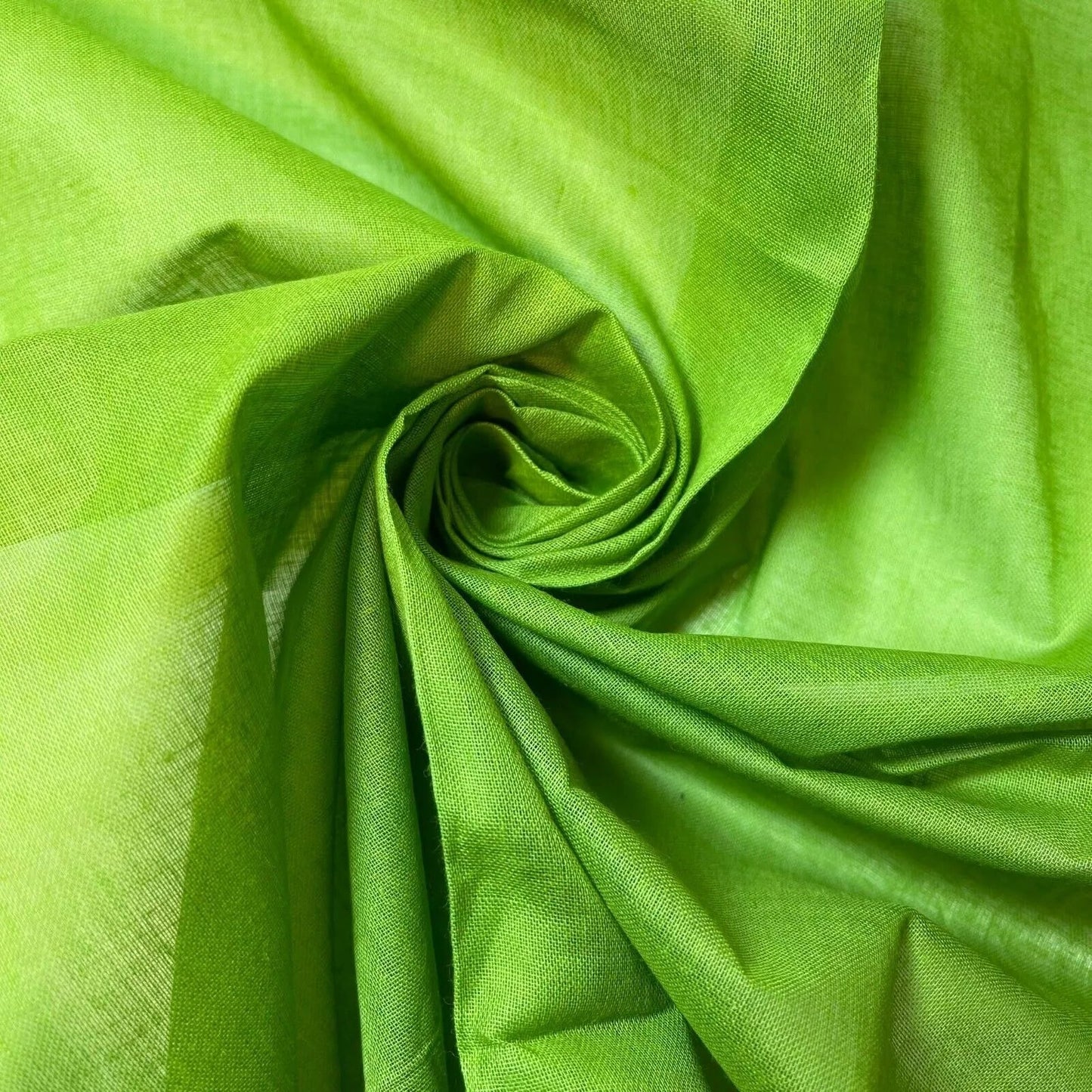 100% Cotton Muslin Fabric – Sheer Gauze Plain Weave for Dress Lining, Crafts & Cheesecloth  Apple