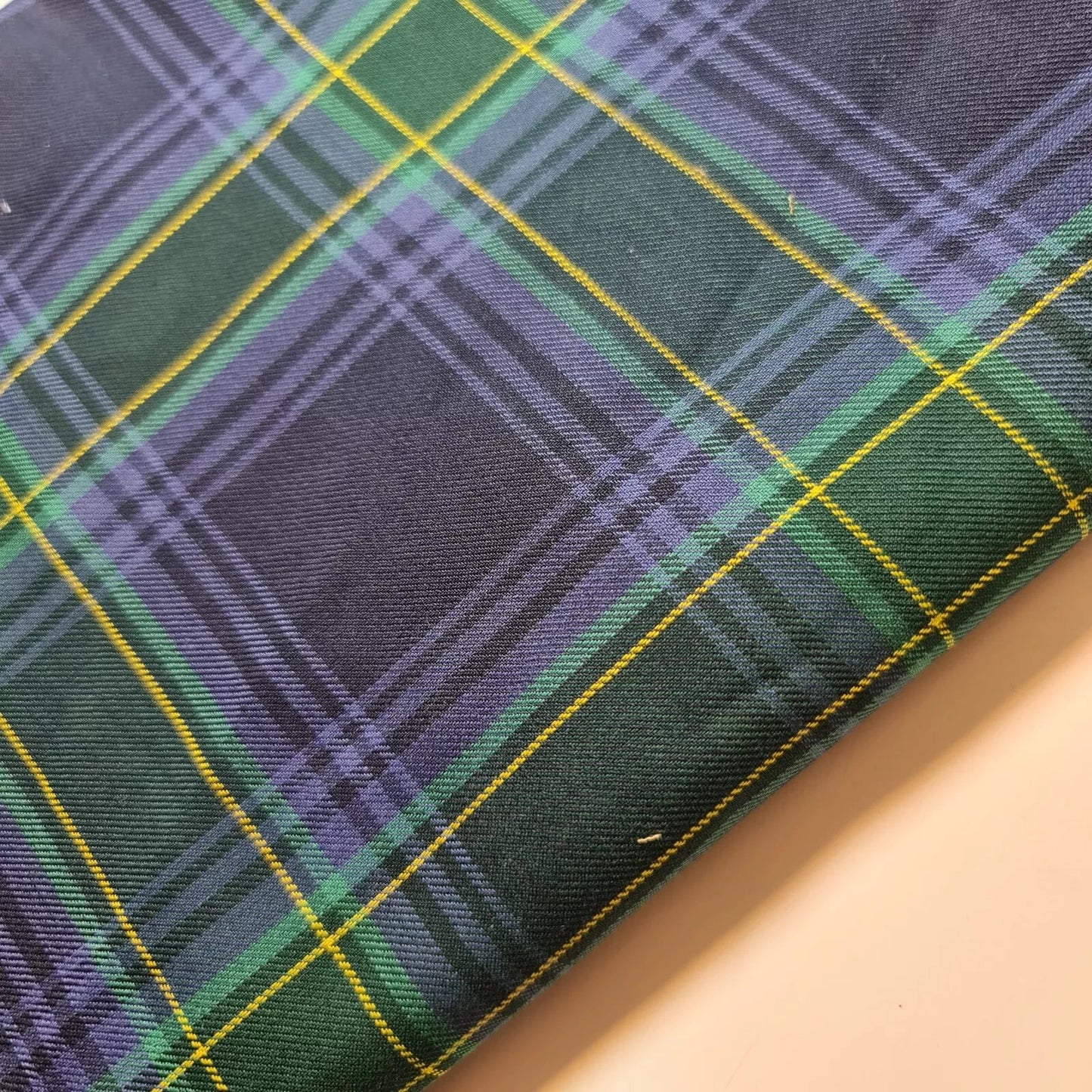100% Cotton Tartan & Check Plaid Fabric | 58" (147cm) Wide Stripe Dressmaking, Quilting & Craft Material – Sold by the Metre  Purple Navy Tartan