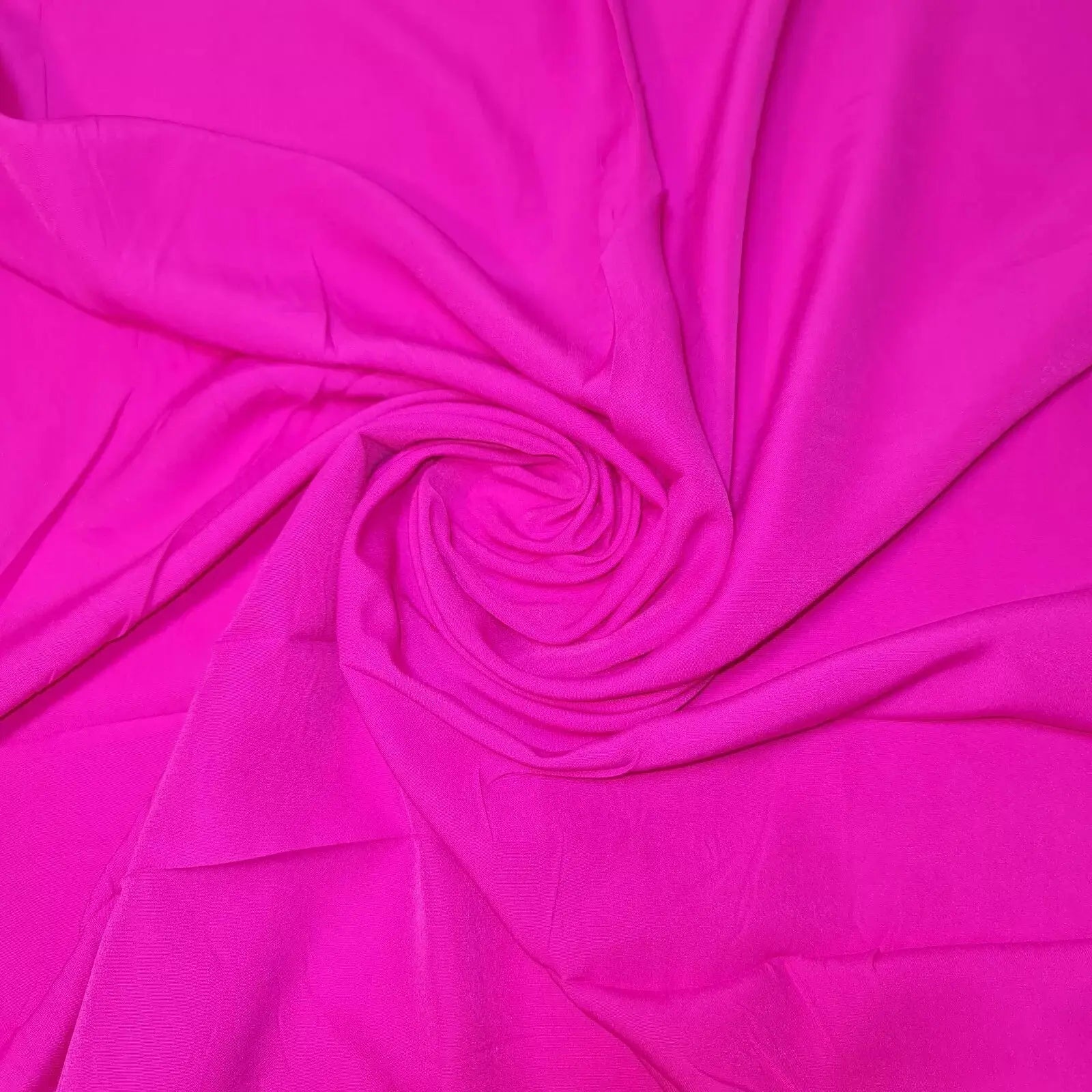 Plain American Crepe Powder Touch Polyester Fabric | 44" (112cm) Wide Dressmaking, Craft & Lining Material – Sold by the Metre