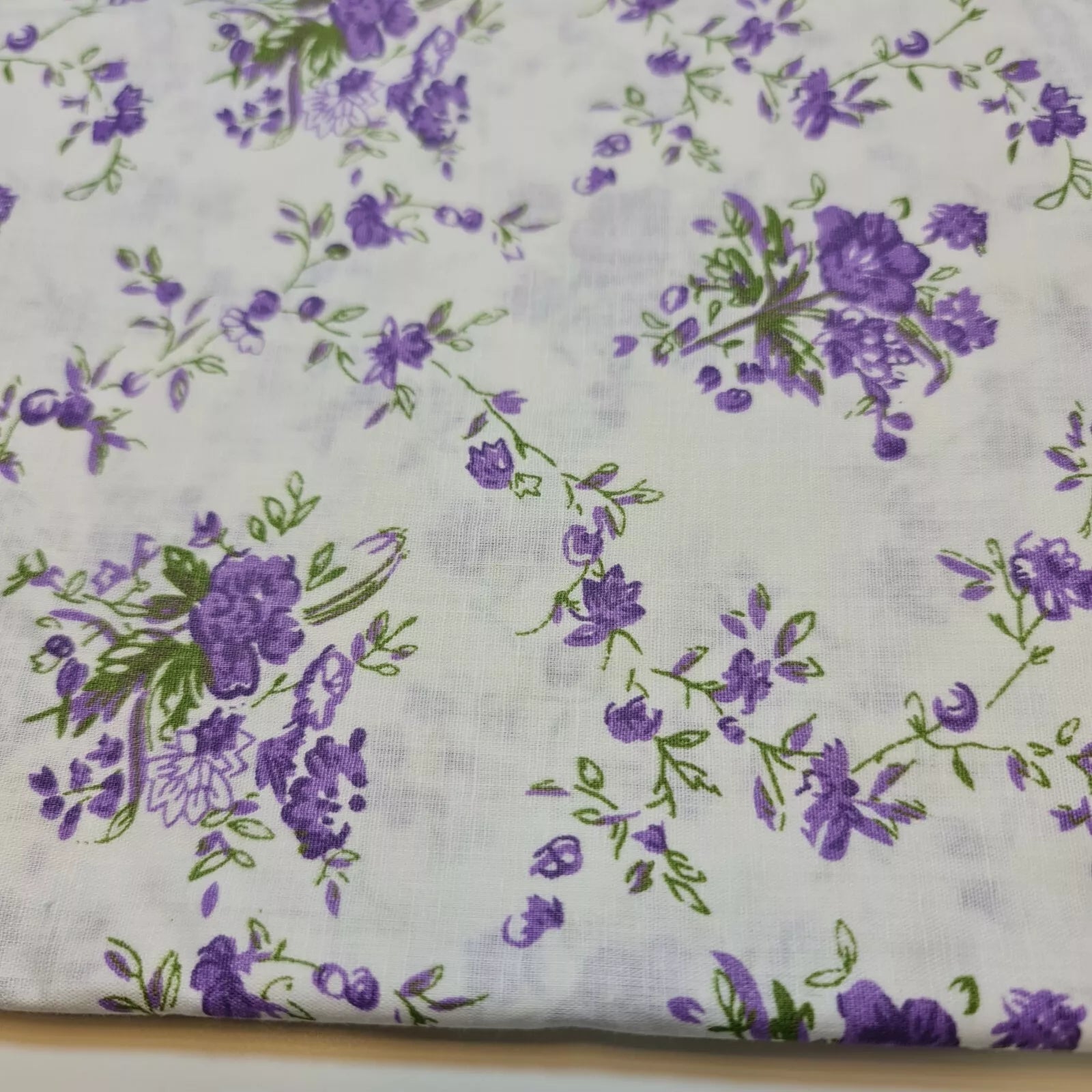 100% Cotton Printed Fabric | Leopard, Ditsy, Vintage, Polka & Rose Floral Designs – 44" (112cm) Wide Soft Dressmaking & Craft Material – Sold by the Metre