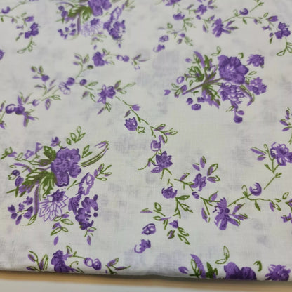 100% Cotton Printed Fabric | Leopard, Ditsy, Vintage, Polka & Rose Floral Designs – 44" (112cm) Wide Soft Dressmaking & Craft Material – Sold by the Metre