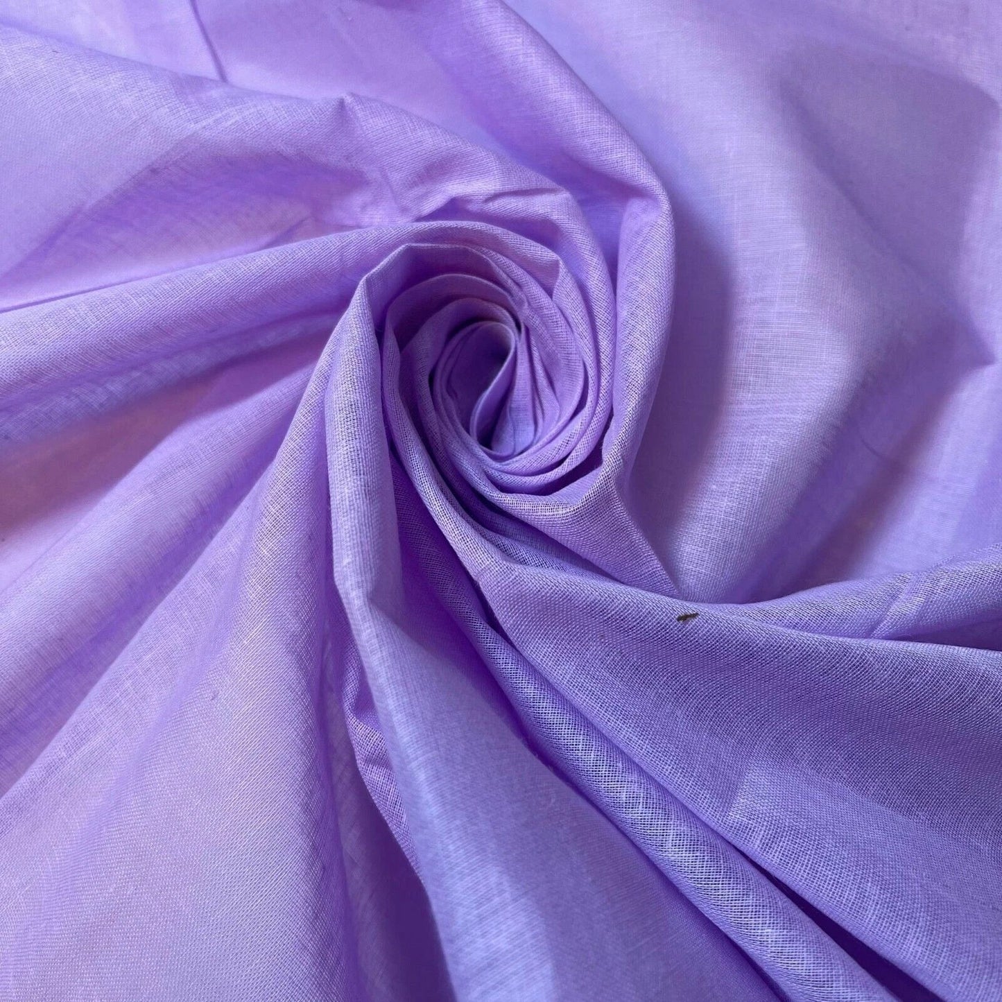 100% Cotton Muslin Fabric – Sheer Gauze Plain Weave for Dress Lining, Crafts & Cheesecloth  Lilac #2