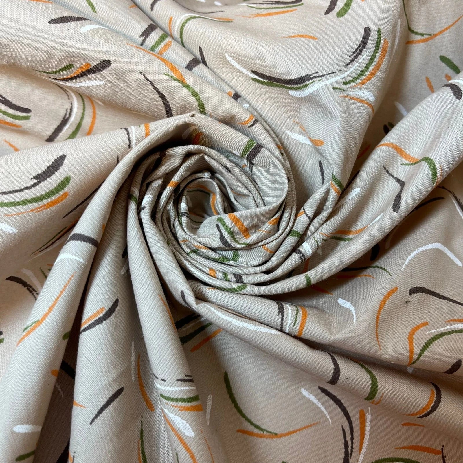 100% Cotton Vintage Floral Fabric | 44