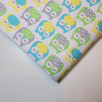 100% Cotton Brushed Flannel Winceyette Fabric | 44" (112cm) Wide Printed Quilting, Sewing & Craft Material – Sold by the Meter