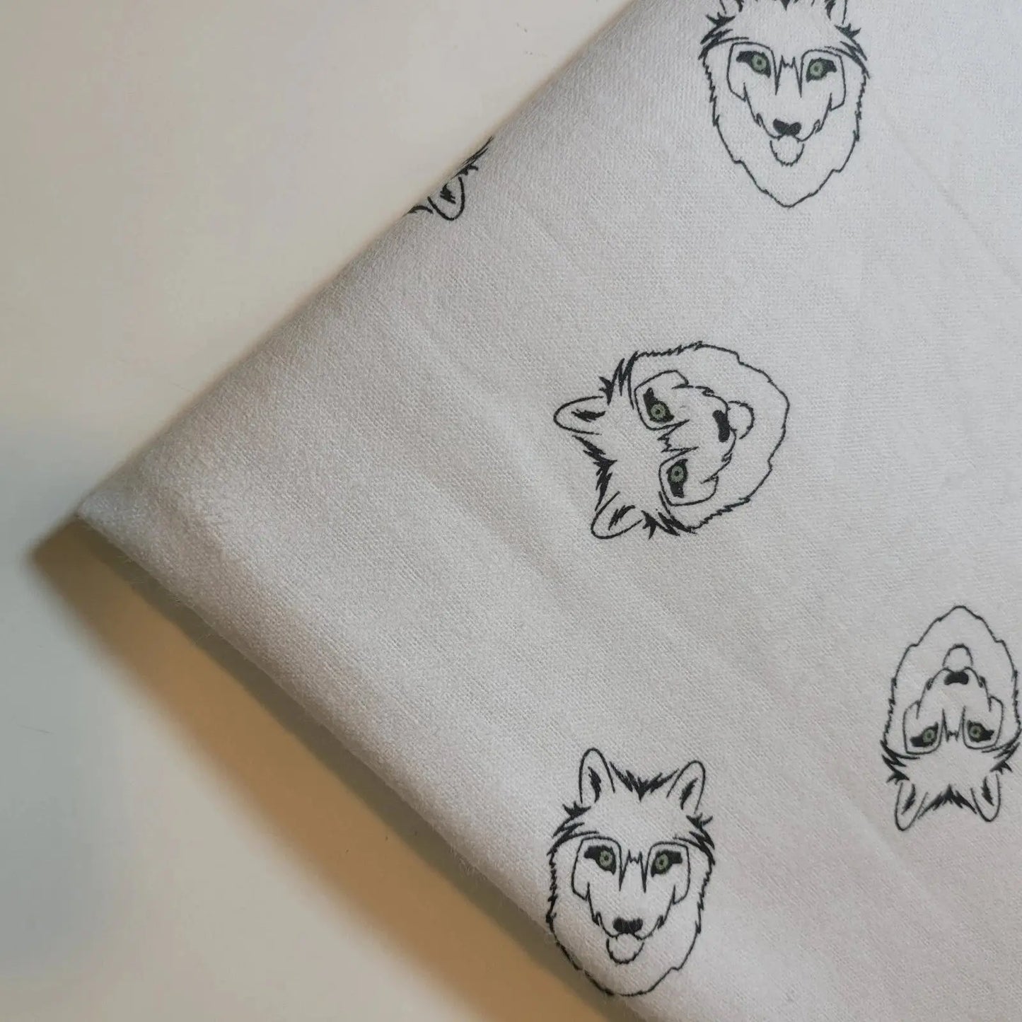 100% Cotton Brushed Flannel Winceyette Fabric | 44" (112cm) Wide Printed Quilting, Sewing & Craft Material – Sold by the Meter