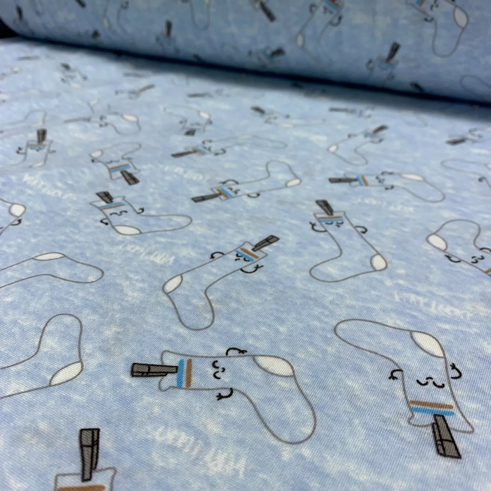 Cotton & Viscose Jersey Stretch Knit Fabric for Baby Grow, Dresses & T-Shirt Sewing