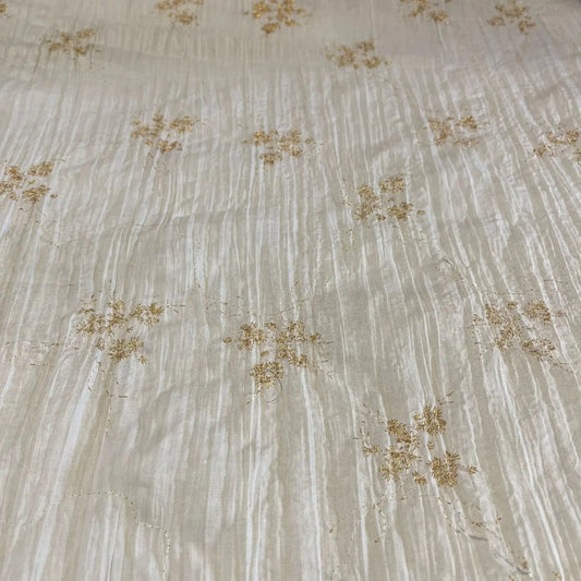 Gold Floral Embroidery