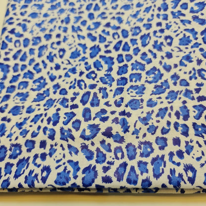 100% Cotton Printed Fabric | Leopard, Ditsy, Vintage, Polka & Rose Floral Designs – 44" (112cm) Wide Soft Dressmaking & Craft Material – Sold by the Metre