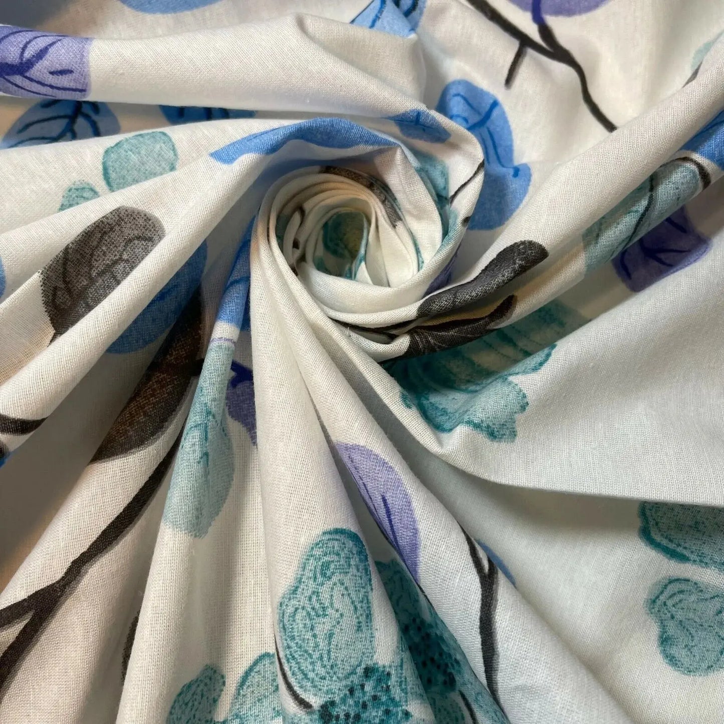 Cotton Polyester Fabric Sheeting | Extra Wide 240cm (90") Plain & Printed Craft, Costume & Backdrop Material – Sold by the Metre