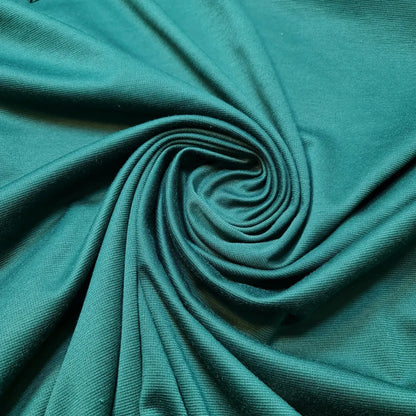 Ponte Roma Jersey 4-Way Stretch Fabric | 58" (147cm) Wide Plain & Printed Viscose, Rayon & Spandex Dress Material – Sold by the Metre