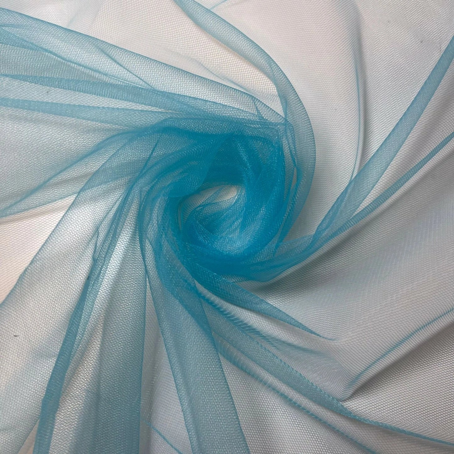 Premium Soft Plain Sheer Tulle Net Fabric | 58" (147cm) Wide for Tutu, Fairy Veil & Bridal Craft Projects – Sold by the Metre