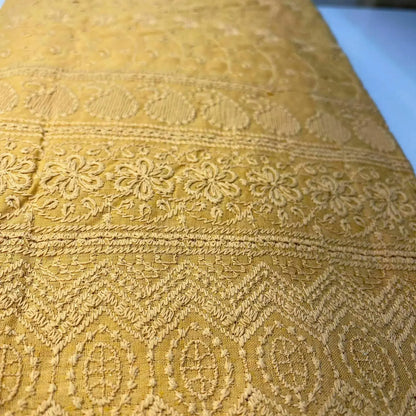 100% Cotton Lawn Broderie Anglaise Schiffli Embroidery Fabric | 44" (112cm) Wide Soft Dressmaking & Craft Material – Sold by the Meter