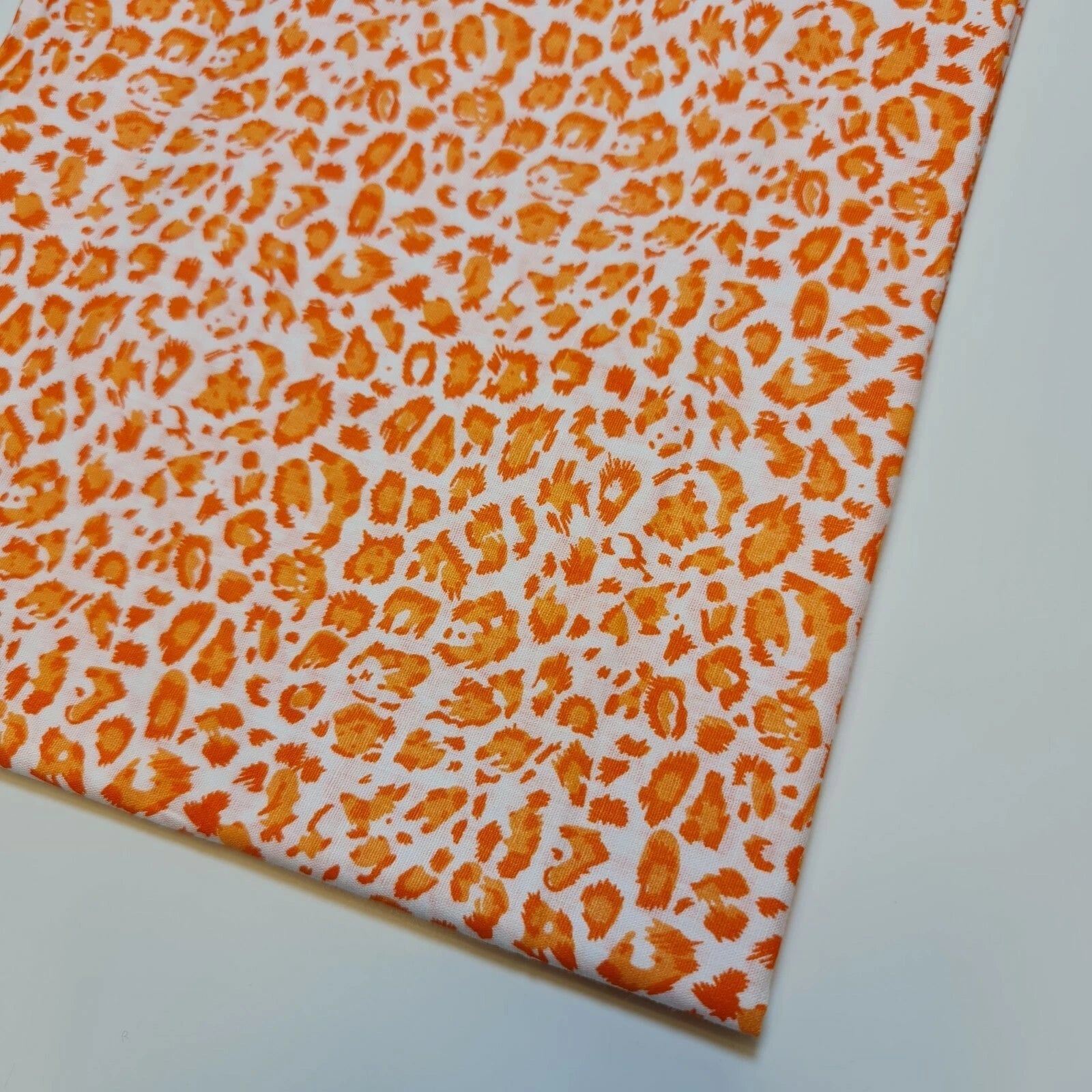 100% Cotton Printed Fabric | Leopard, Ditsy, Vintage, Polka & Rose Floral Designs – 44" (112cm) Wide Soft Dressmaking & Craft Material – Sold by the Metre