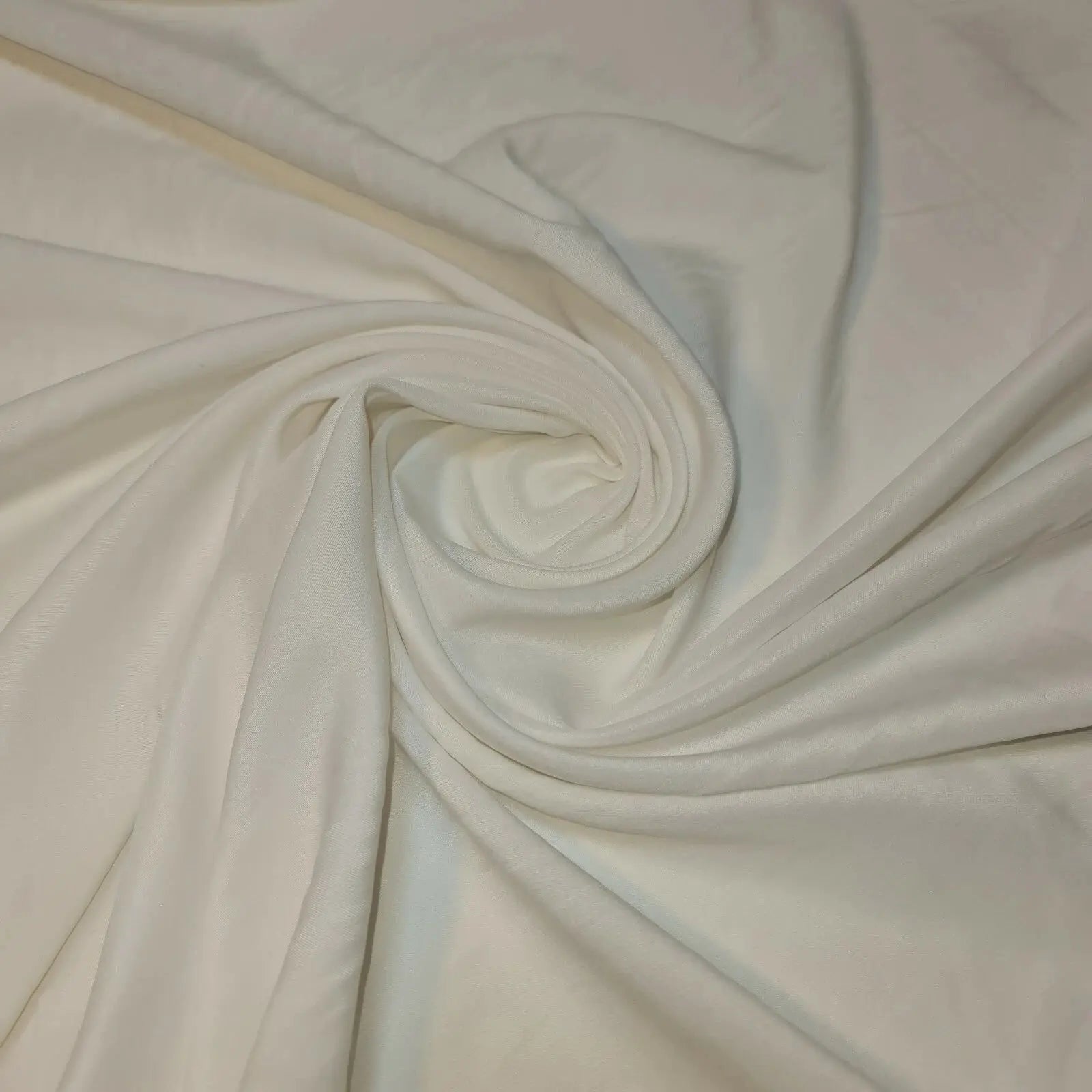 Plain American Crepe Powder Touch Polyester Fabric | 44" (112cm) Wide Dressmaking, Craft & Lining Material – Sold by the Metre