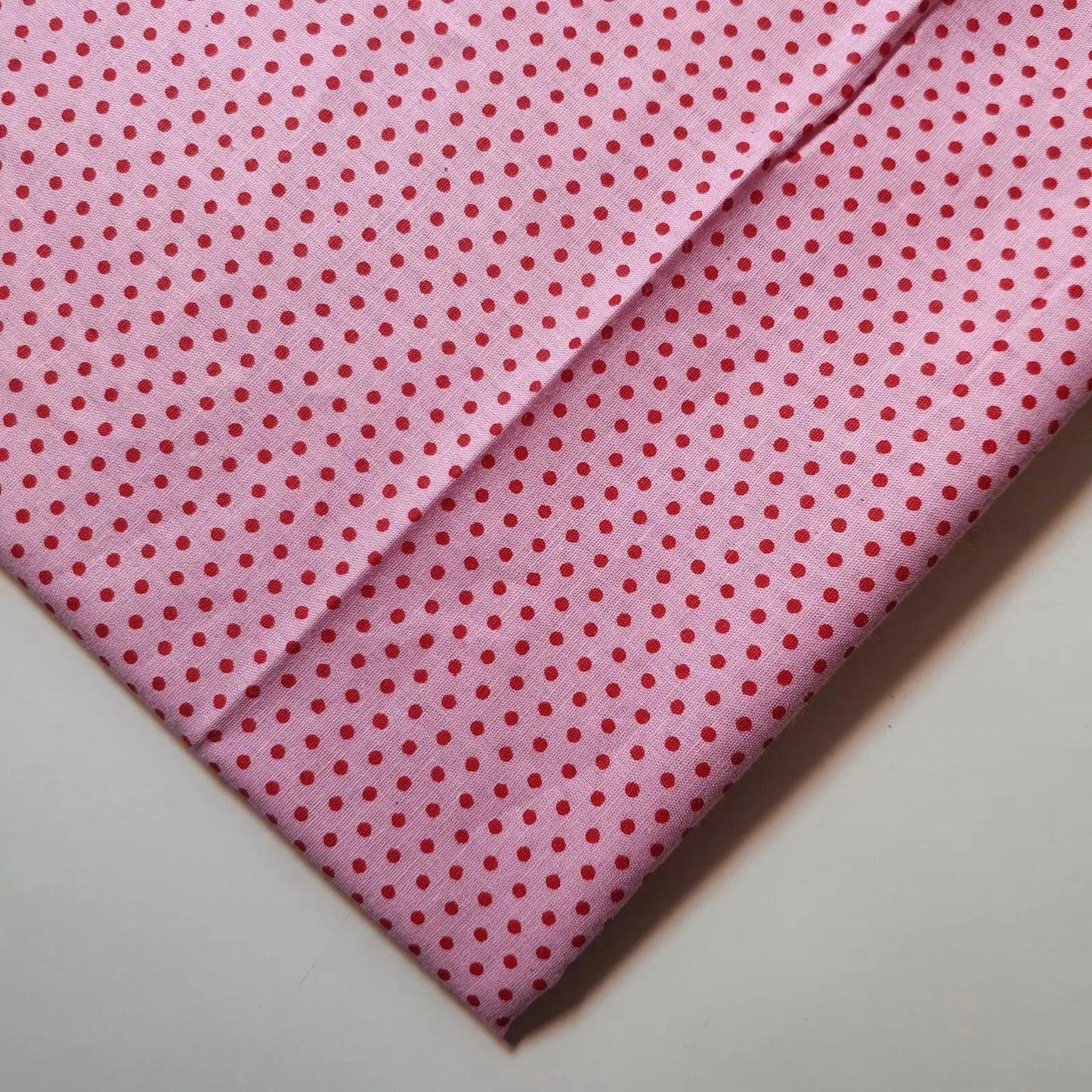 Pea Pin Spot Polka 100% Cotton Lawn Fabric | 44" (112cm) Wide Soft Dressmaking, Quilting & Craft Material – Sold by the Metre
