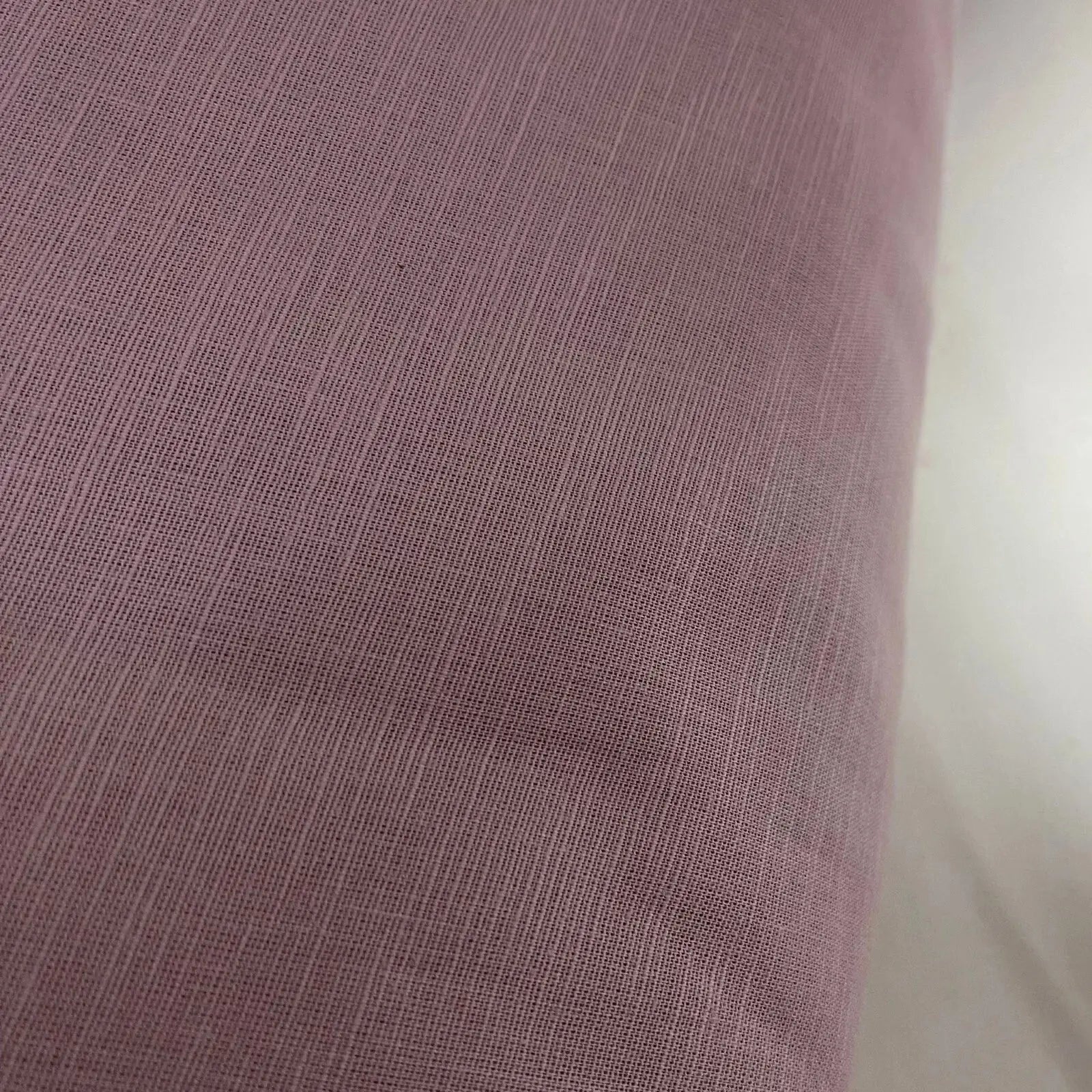 Plain 100% Cotton Linen Fabric | 58