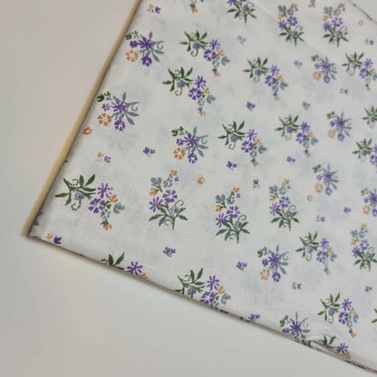 100% Cotton Printed Fabric | Leopard, Ditsy, Vintage, Polka & Rose Floral Designs – 44" (112cm) Wide Soft Dressmaking & Craft Material – Sold by the Metre