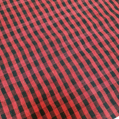 100% Cotton Gingham Woven Fabric | 1/8" Plaid Check 36" (91cm) Wide Dressmaking, Craft & Quilting Material – Sold by the Meter