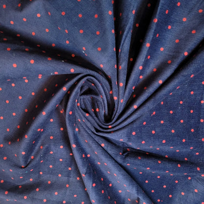 Italian Cotton Corduroy Fabric – 100% Cotton 147cm (58") Wide by the Metre