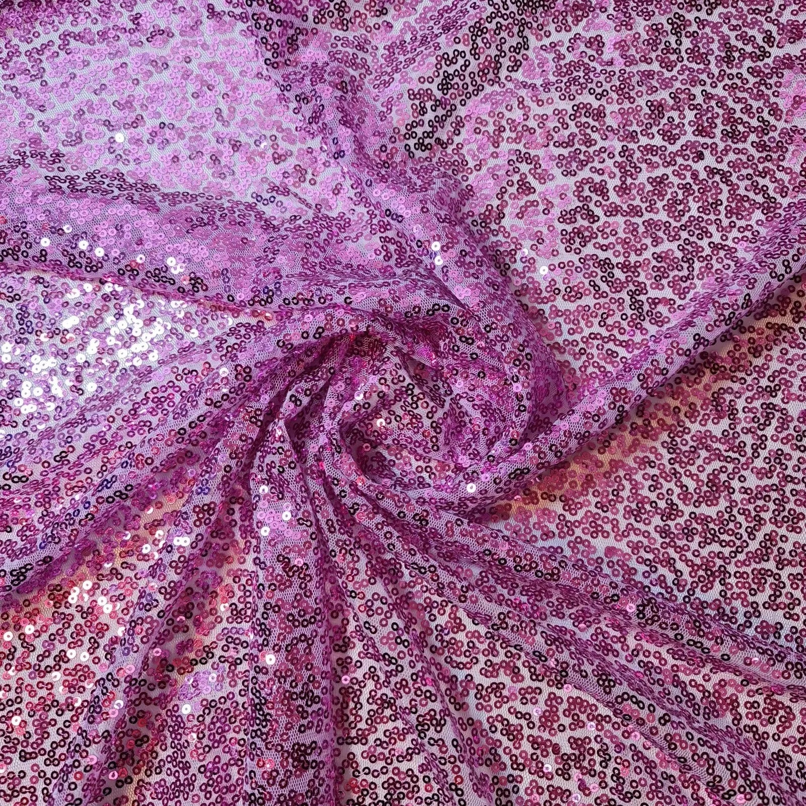 Sequin Fabric | Sparkly Shiny Bling Dress, Craft & Table Drape Material – 58