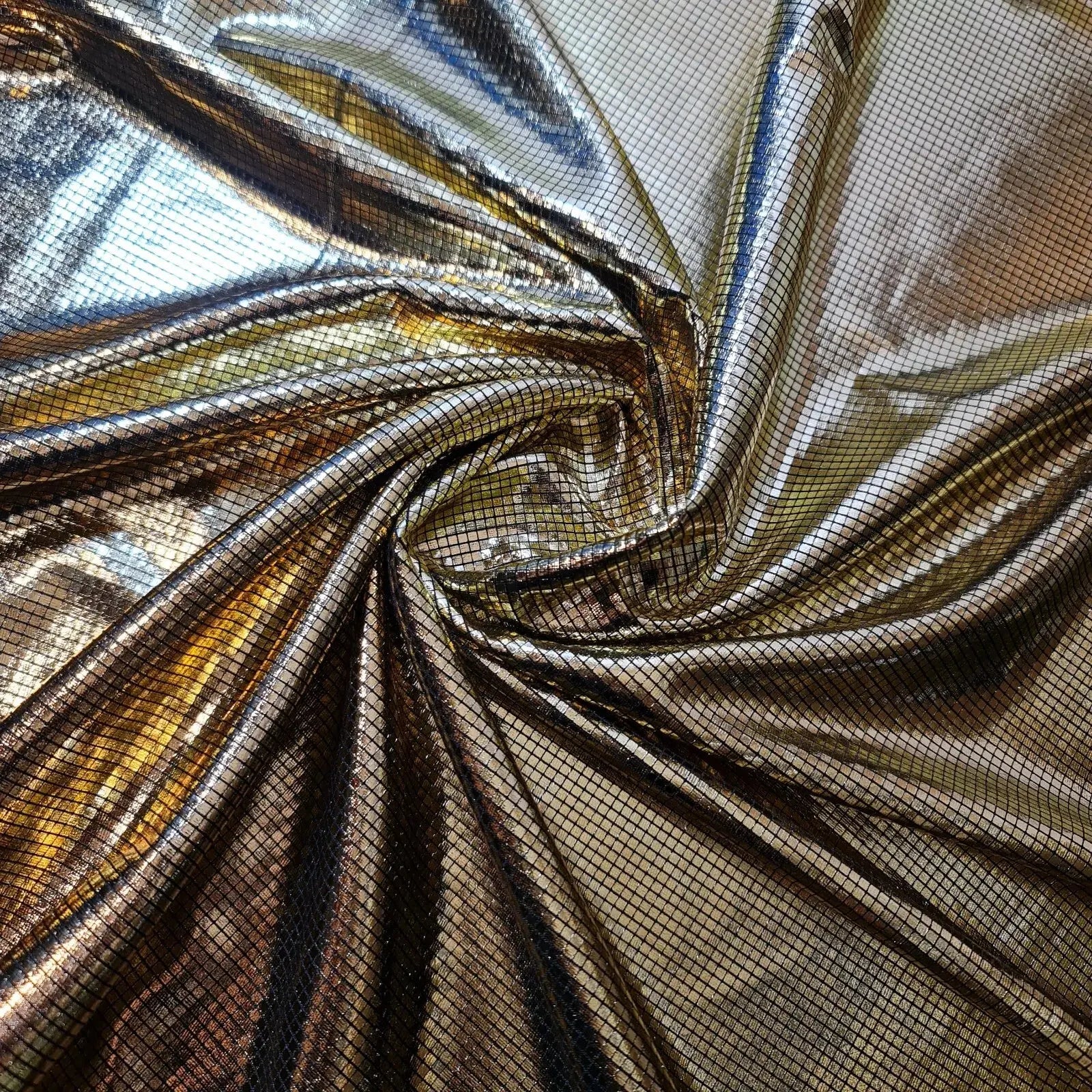 Metallic Tricot Lamé Fabric | 58