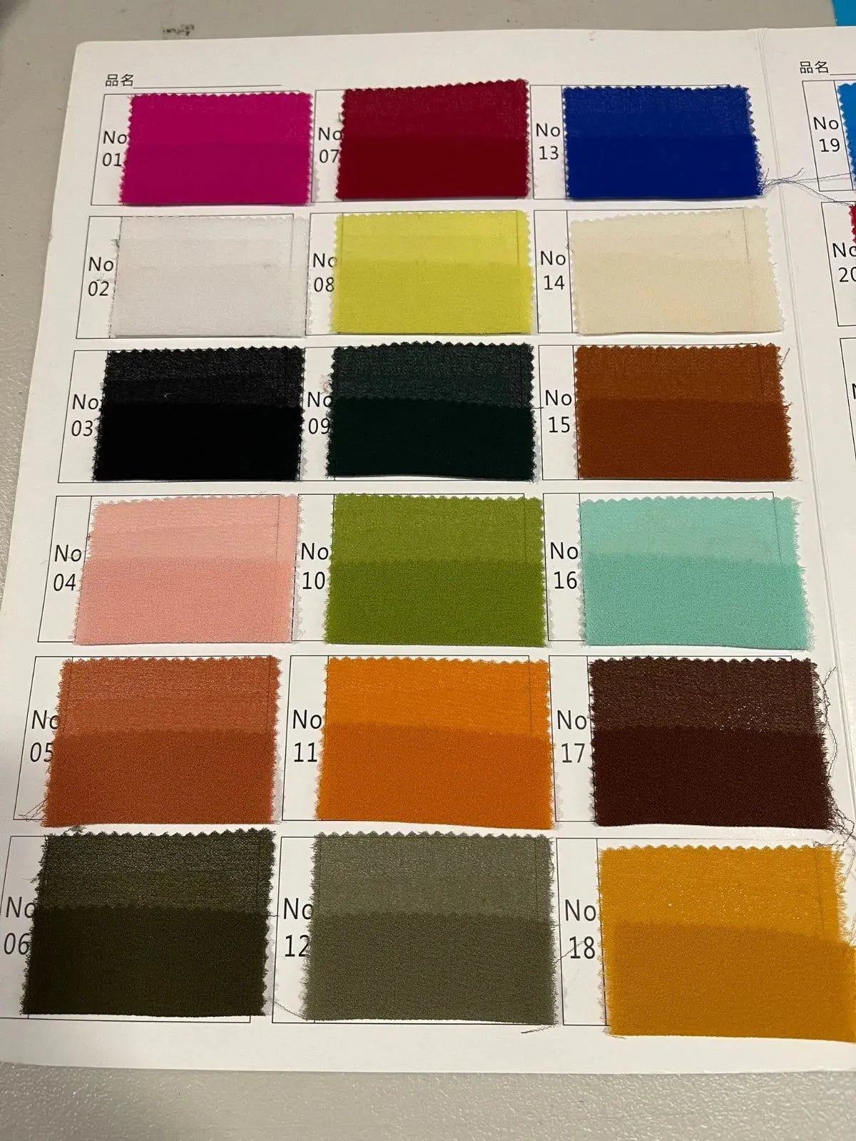 Crepe Chiffon Sheer Fabric | 58