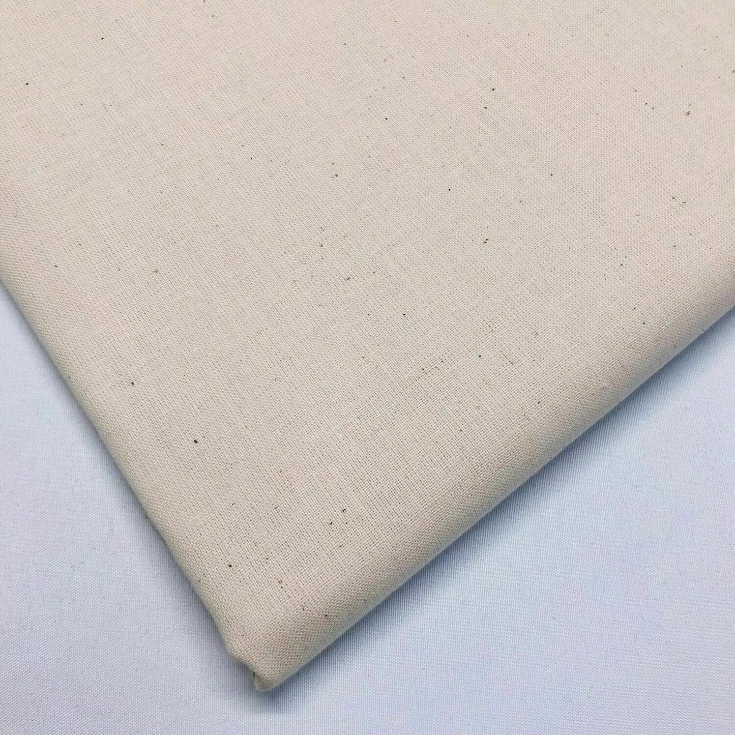 Coloured Cotton Calico Canvas Fabric | 58" (147cm) Wide Medium-Heavy Craft, Patchwork & Upholstery Material – 20m Roll  Natural (Raw)
