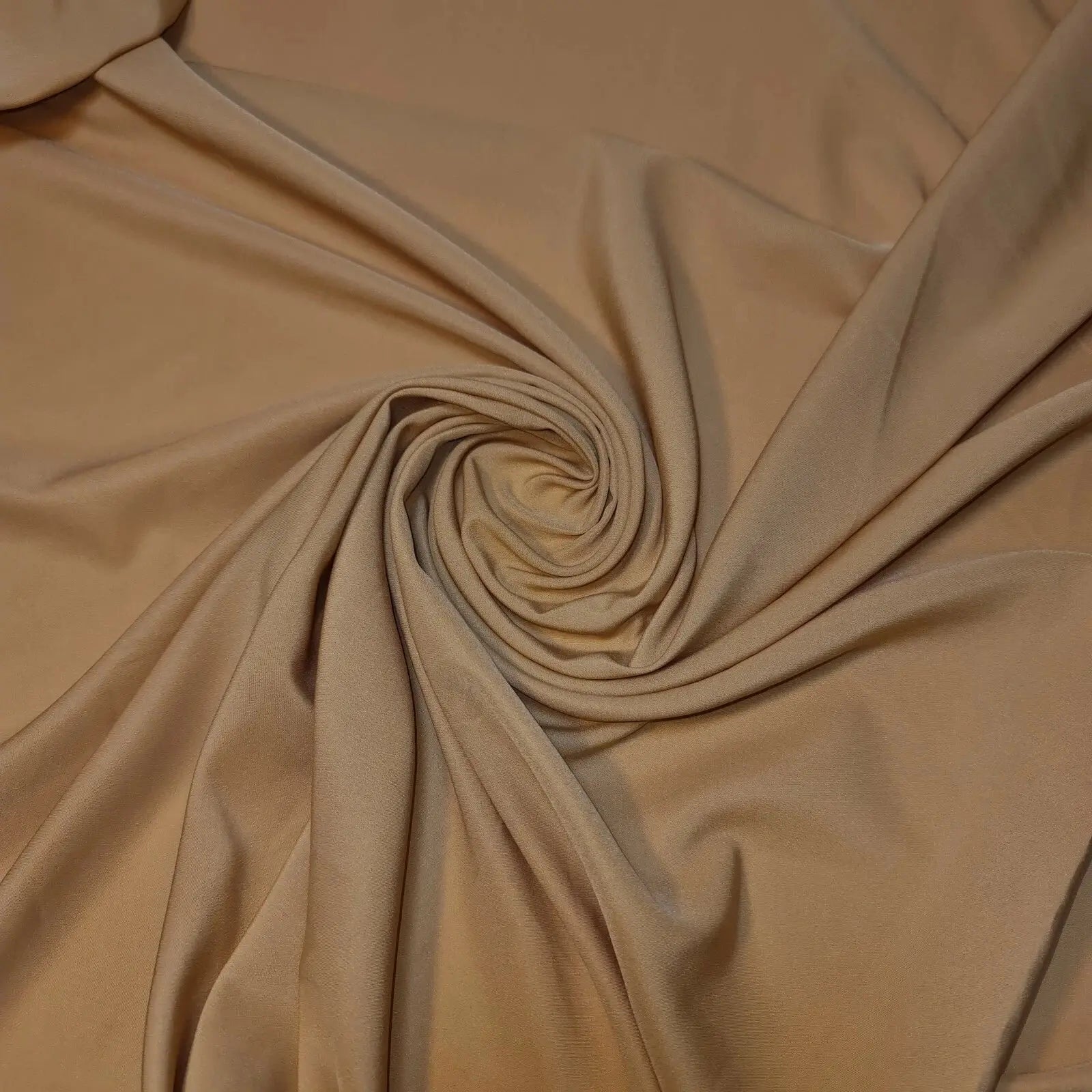Plain American Crepe Powder Touch Polyester Fabric | 44" (112cm) Wide Dressmaking, Craft & Lining Material – Sold by the Metre