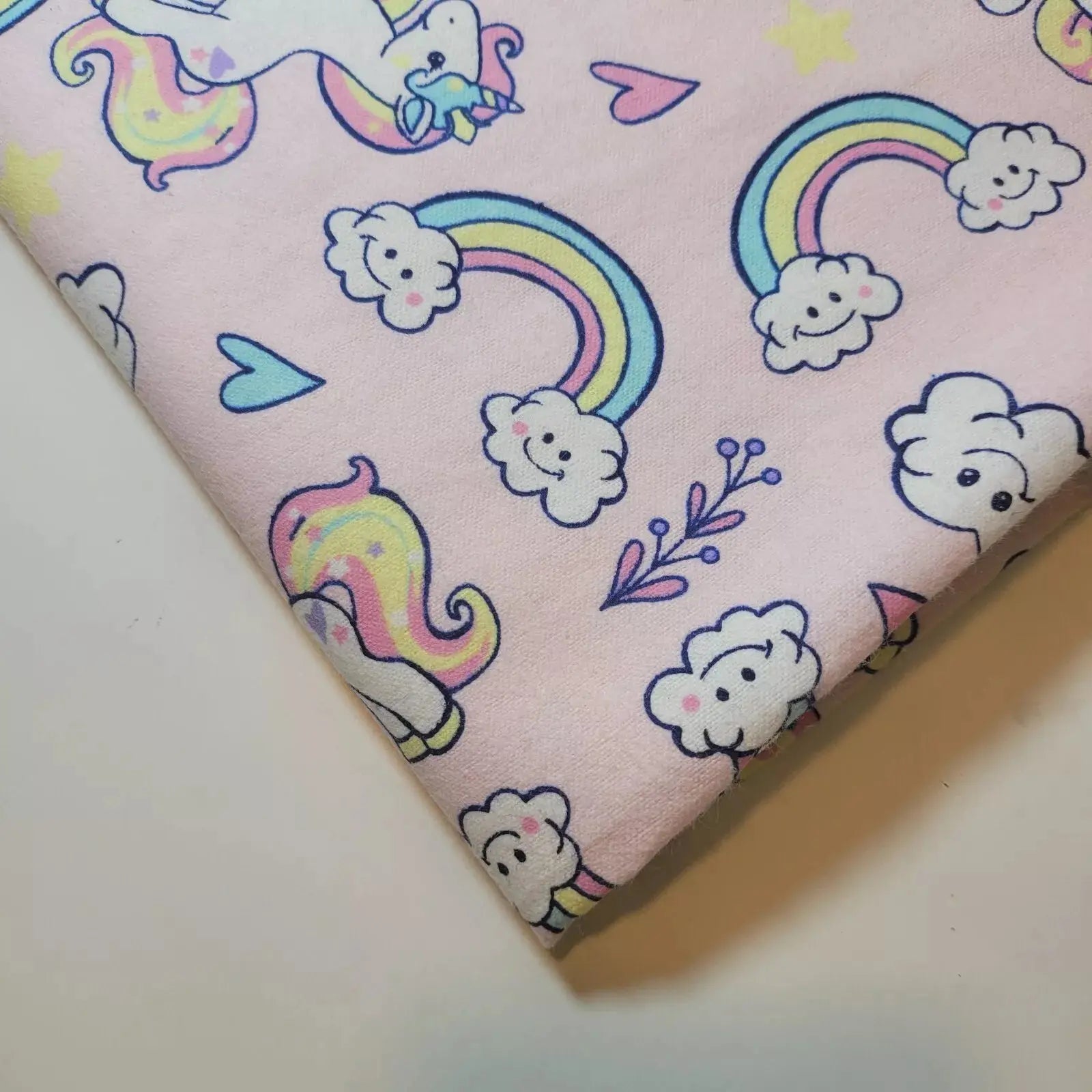 100% Cotton Brushed Flannel Winceyette Fabric | 44" (112cm) Wide Printed Quilting, Sewing & Craft Material – Sold by the Meter
