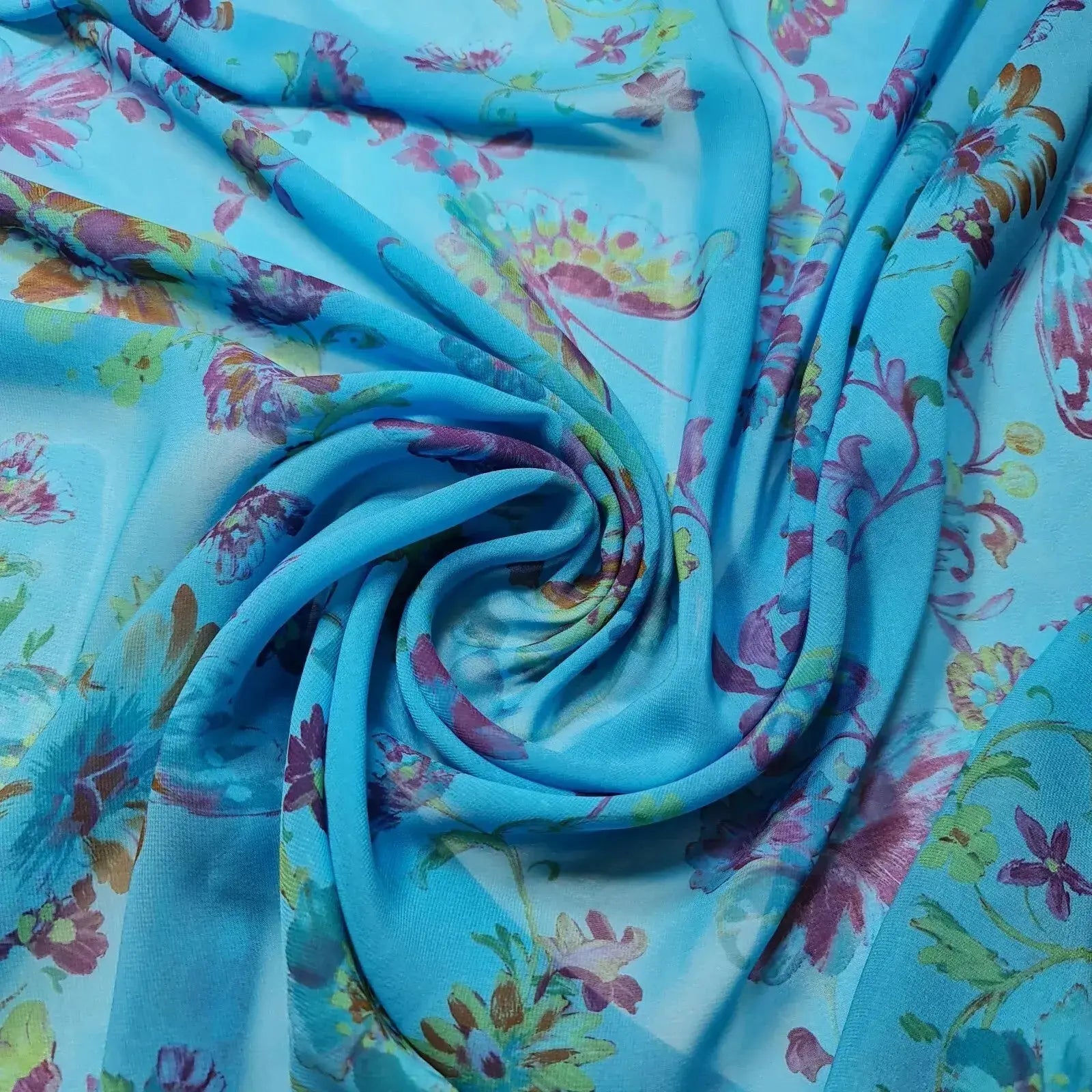 Floral, Animal & Paisley Printed Fabric | 58