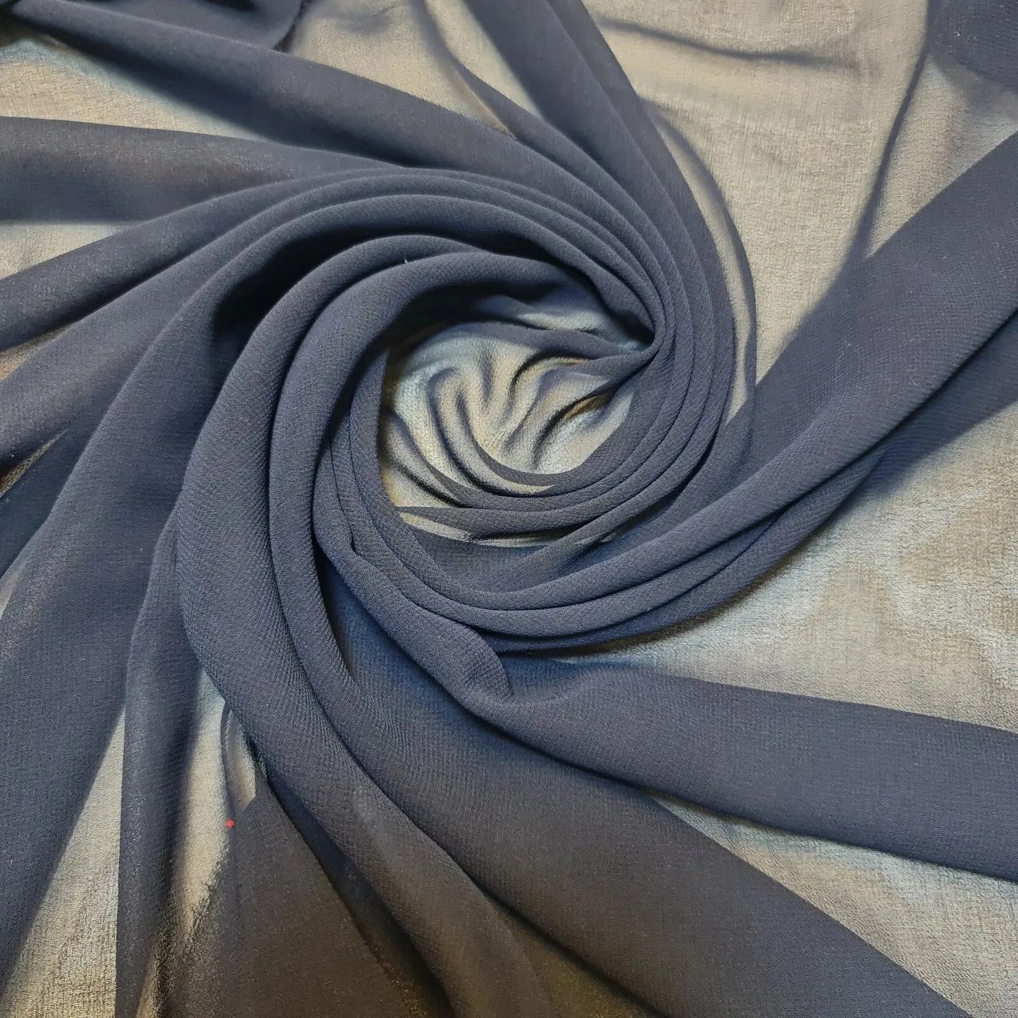 Crepe Chiffon Sheer Fabric | 58" (147cm) Wide Wedding Décor, Drape, Dressmaking & Craft Material – Sold by the Metre