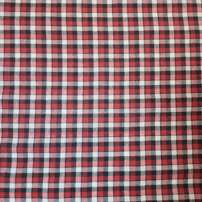 100% Cotton Gingham Woven Fabric | 1/8" Plaid Check 36" (91cm) Wide Dressmaking, Craft & Quilting Material – Sold by the Meter