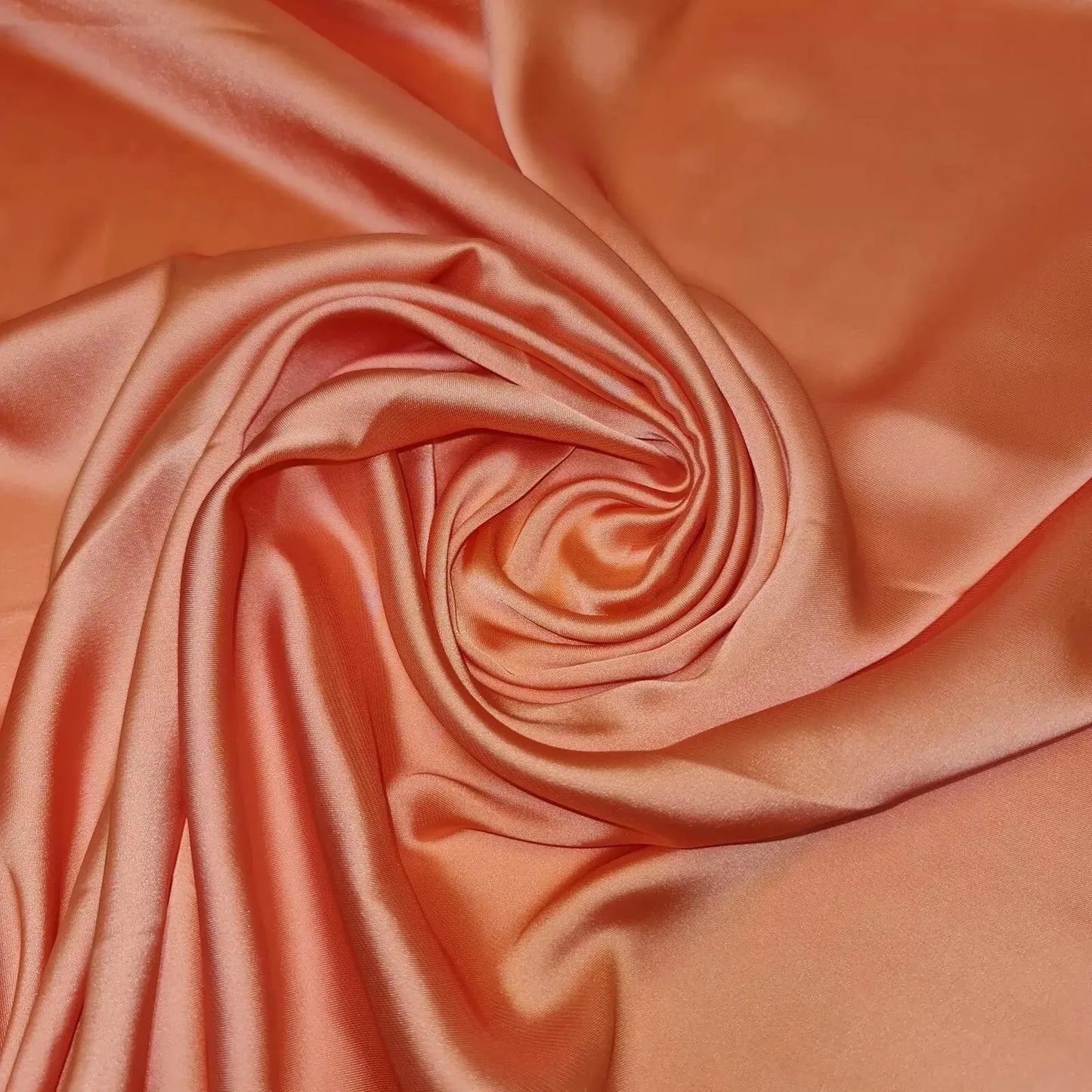 Silky Charmeuse Satin Fabric | 44" (112cm) Wide Luxury Glossy Silk-Like Weave for Bridal Dress, Draping & Décor – Sold by the Metre