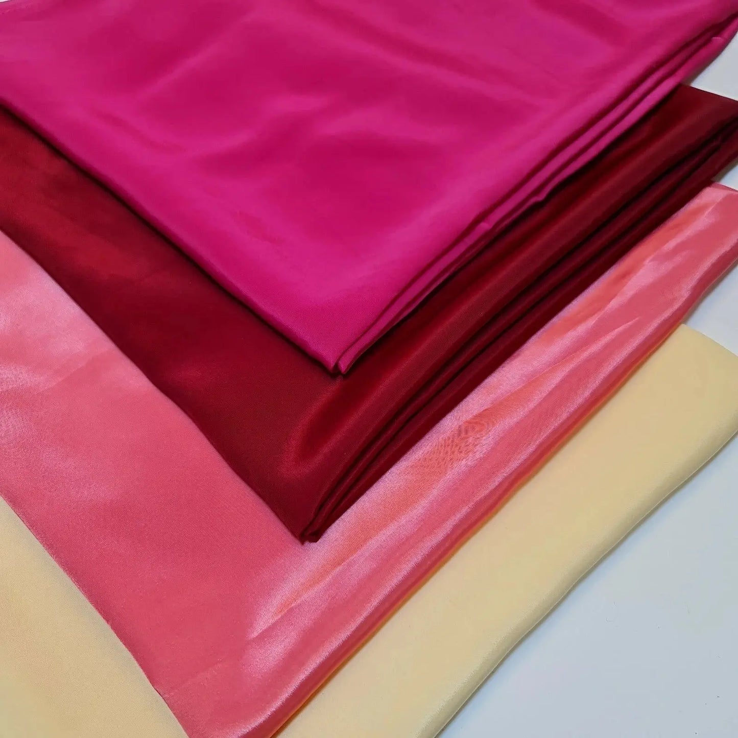 Premium French Crepe de Chine Fabric | 44" (112cm) Wide Silky Lightweight Dressmaking & Garment Craft Fabric – Sold by the Metre