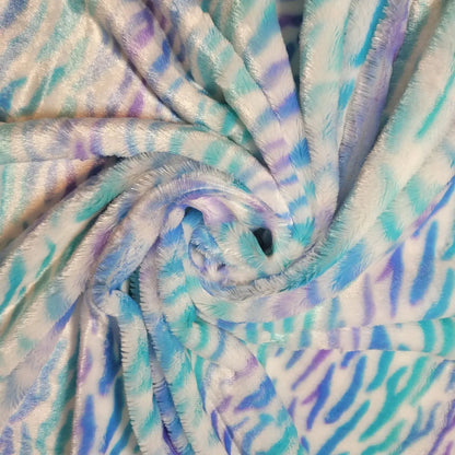 Plain & Printed Fun Faux Fur Fabric | 58" (147cm) Wide Soft Luxury Short Pile Furry Material for Crafts, Costumes & Home Décor – Sold by the Metre