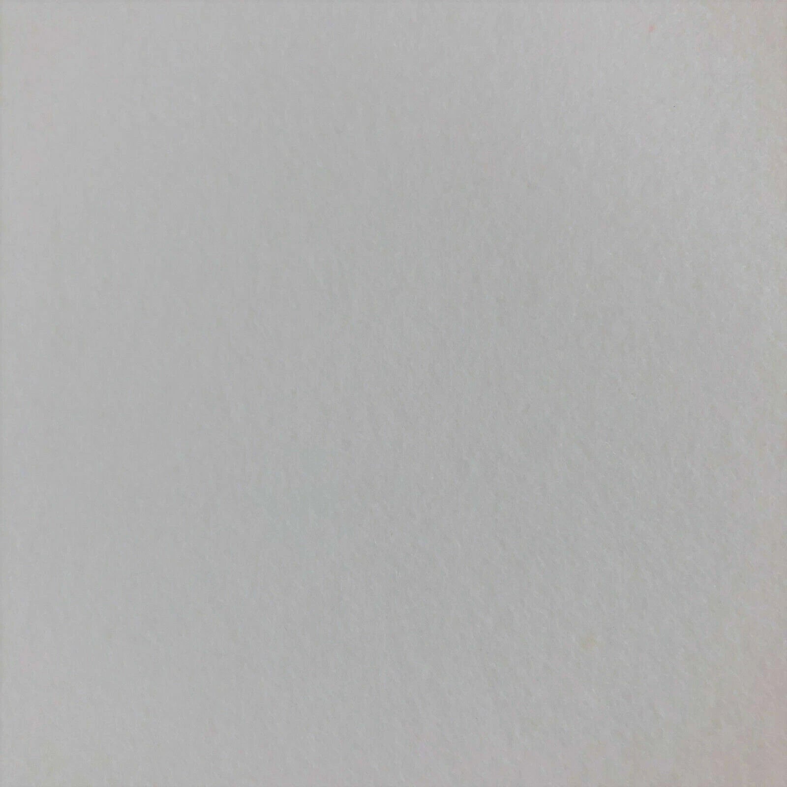 Craft Felt Fabric | 58" (147cm) Wide Acrylic Felt Material for Art, Sewing, Festive Decorations & DIY Projects – Sold by the Metre  White